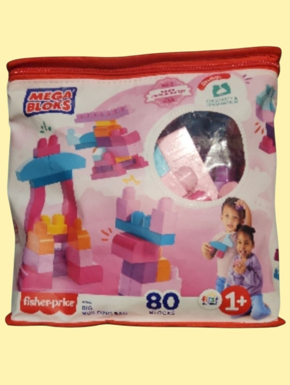 Fisher-Price Building Blocks Set for Kids Aged 1+